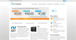 Desktop Screenshot of erudeye.net